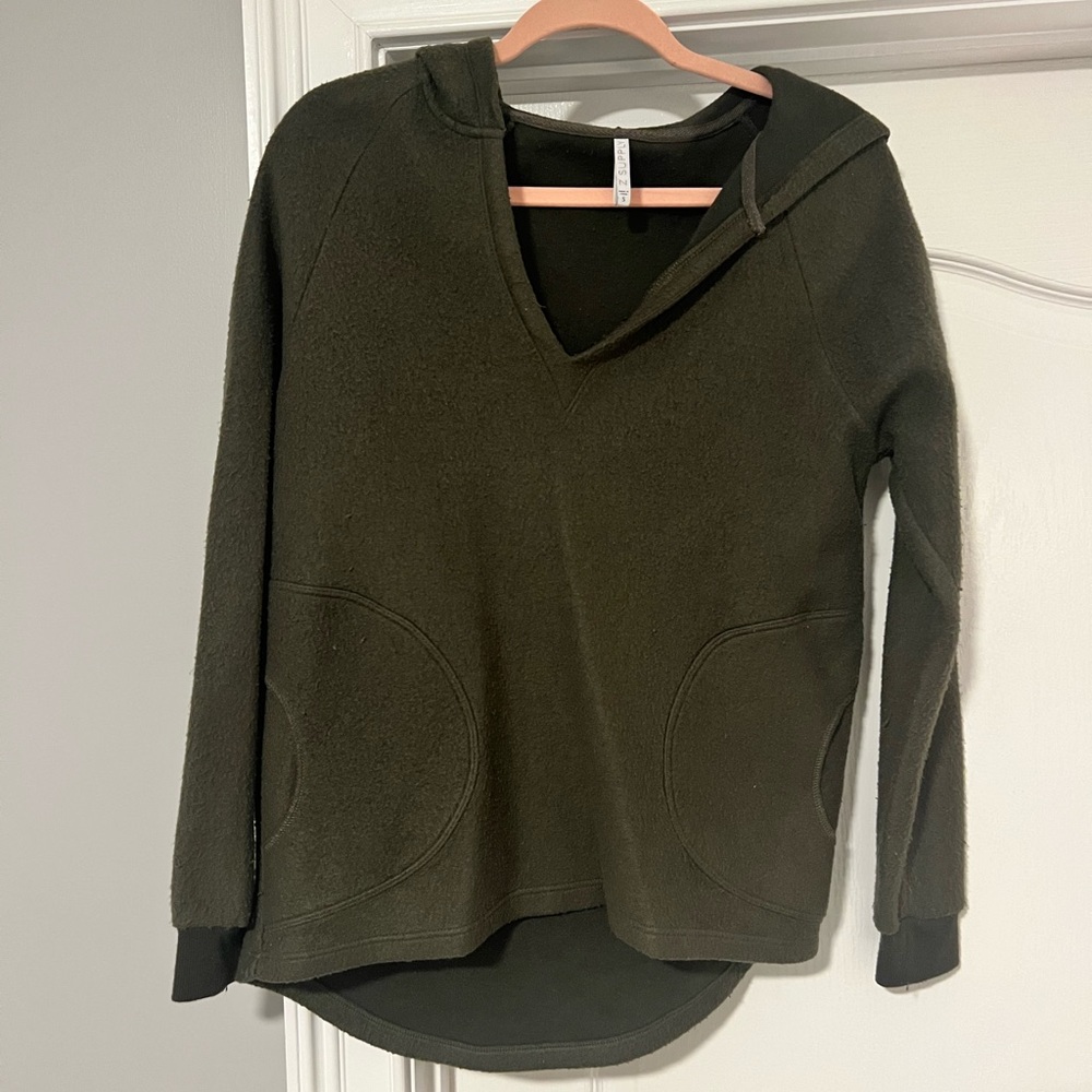 Z Supply Olive V-Neck Sweater